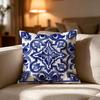 Islamic Tile Pattern Cushion Cover Cushion Cover Soft Washable Pillow Case Multi-Scene For Couch Bed Travel Office Use