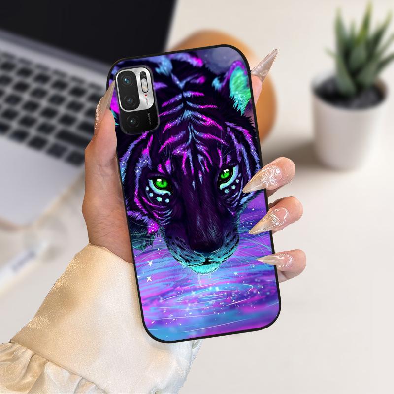 Cases For Redmi Note 10 JE 10JE Stylish Printing Soft TPU Silicone Phone Cover For Redmi Note10 4G 5G Case 10S Protective Fundas