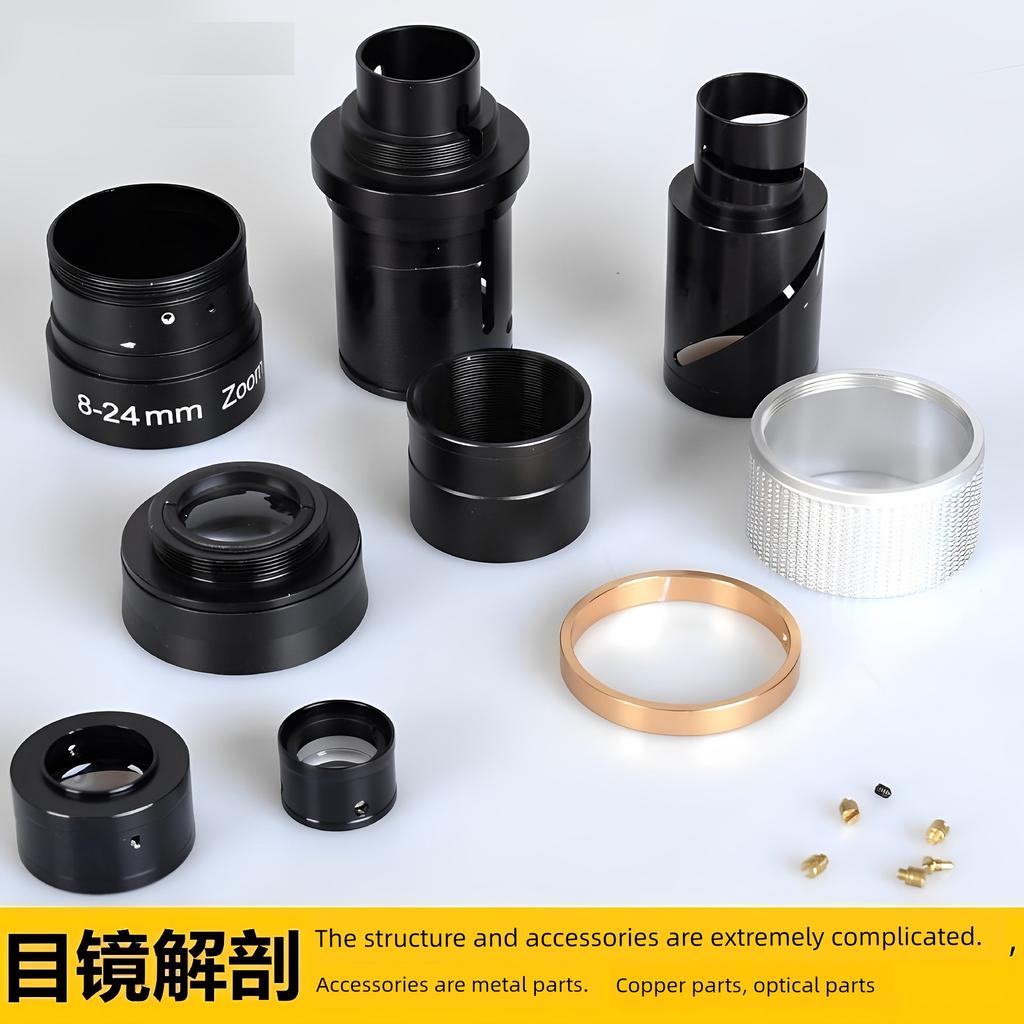 Astronomical Telescope Accessories 7-21mm/8-24mm Zoom Eyepiece 1.25 Inch Fixed Eyepiece Landscape Moon