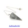 Natural Stone Quartz Agates Pendant Reiki Healing Crystal Cone Amethyst Charm Gems Pendulum Chakra Wicca For Divination Dowsing