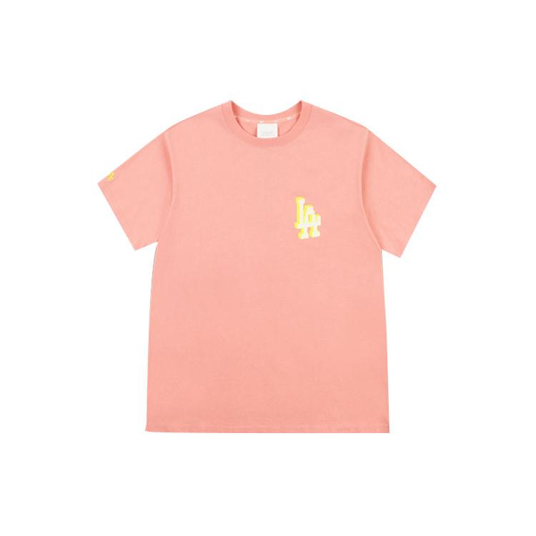 New MLB Los Angeles Dodgers T Shirts Unisex Pink 31TSN5131-07P