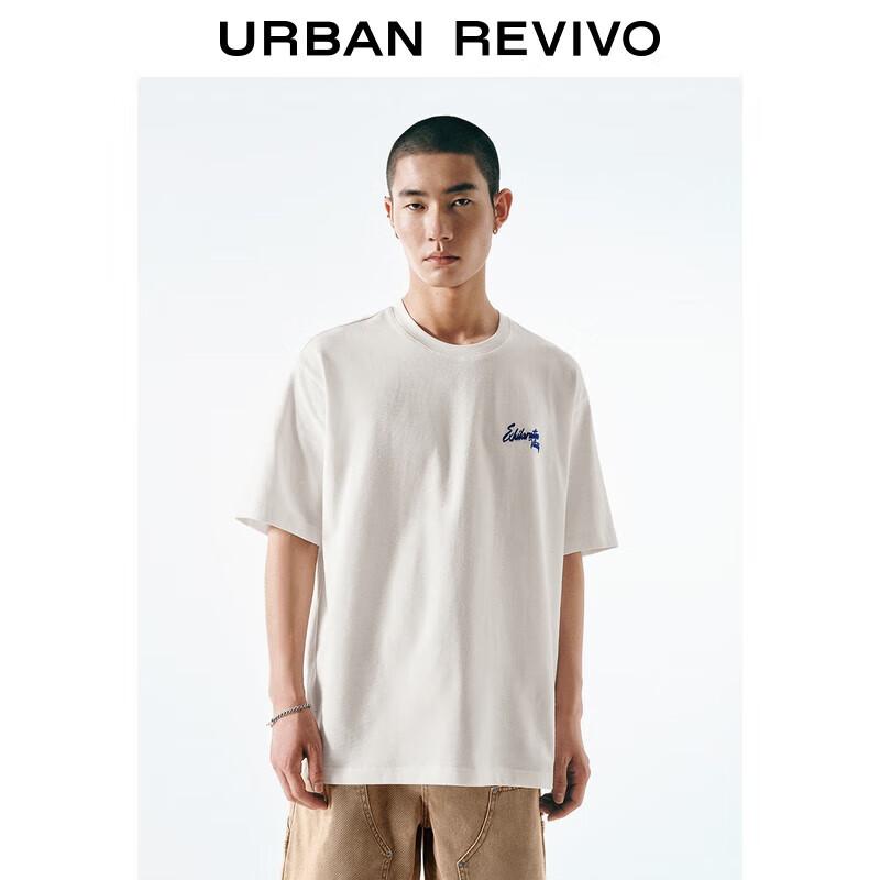UR2025 Men s Color-block Letter Print T-Shirt S