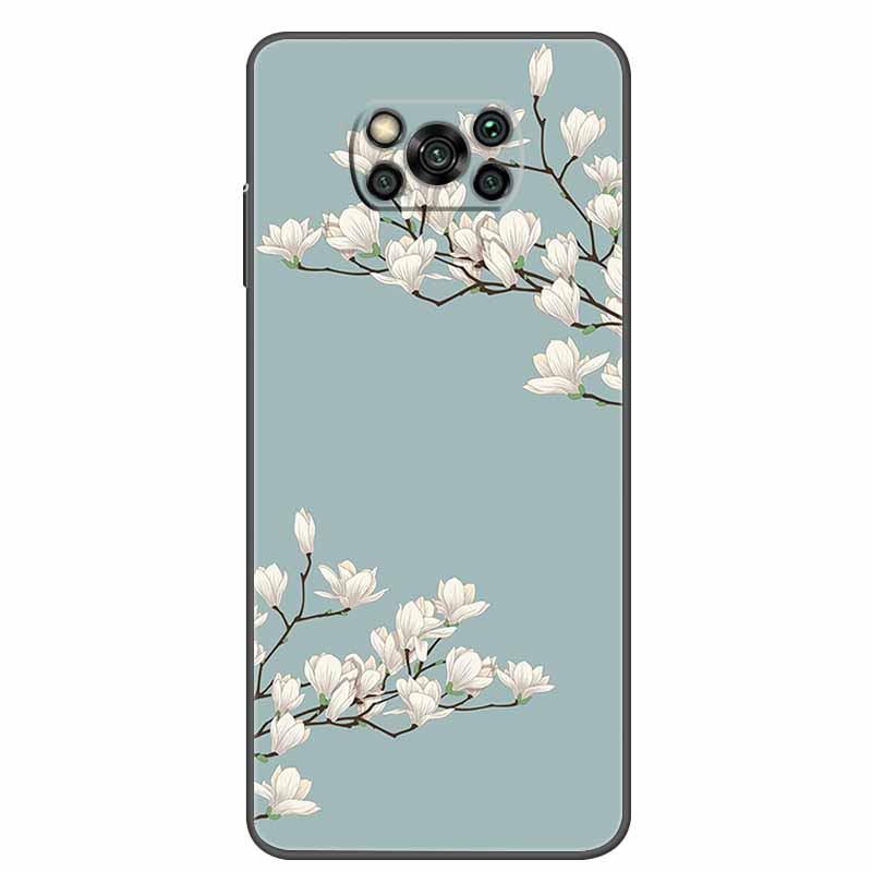 For Xiaomi Poco X3 Pro Case Animal Cat Wolf Soft TPU Phone Cases For Xiaomi Poco X3 NFC Silicone Cover PocoX3 X 3 X3Pro Cartoon