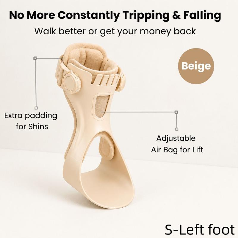 Knob Adjustment Plantar Fasciitis Splint Brace Buckle Compression Dorsal Drop Foot Orthopedic Brace Skin-Friendly Airbag