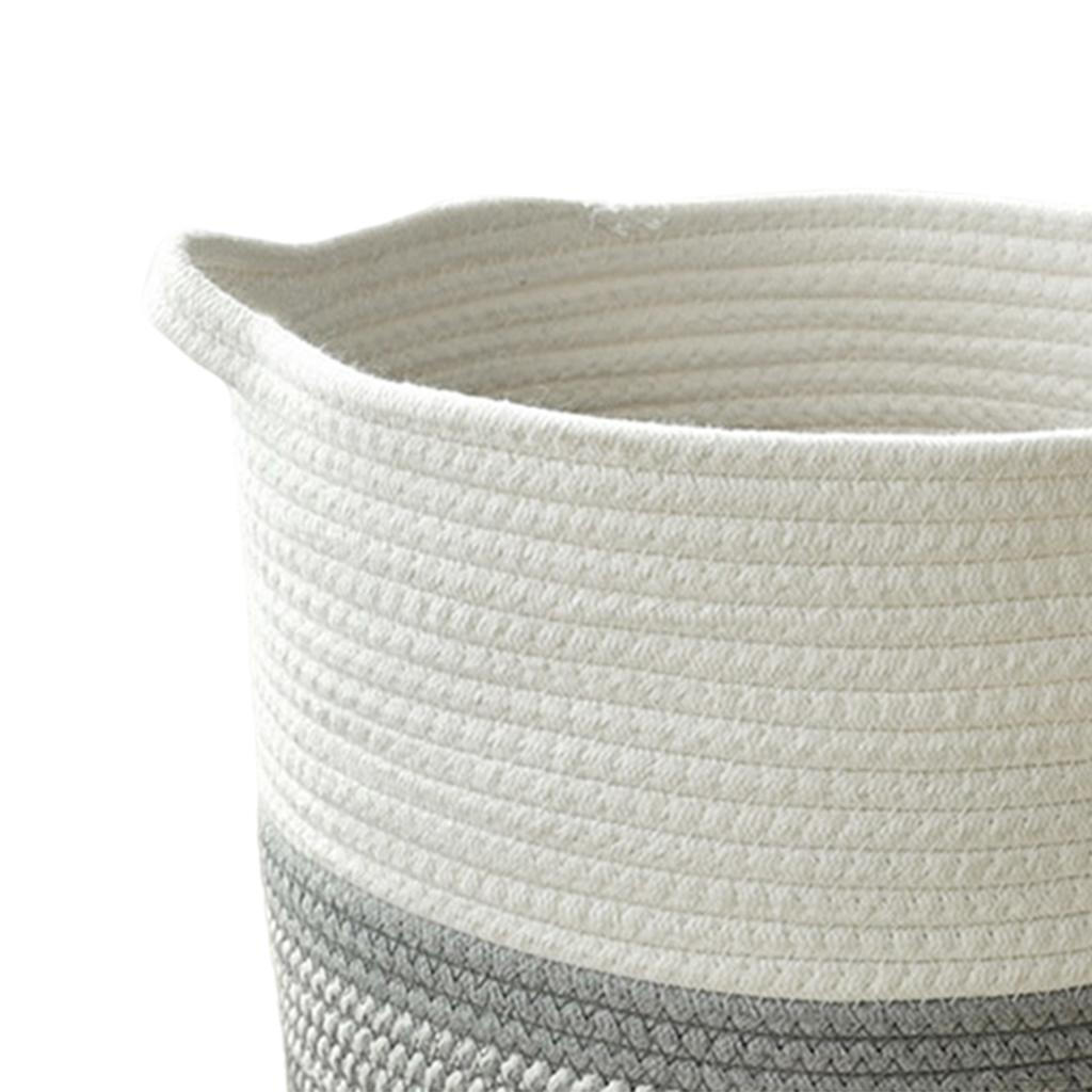 Rope Laundry Large Dirty Clothes Bag Storage Bucket Washing Basket for Diaper