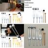 Aluminiumlegierung Stimmgabel Set Für Fitnessgeräte Und Massagetherapie Mit Reinigungswerkzeugen