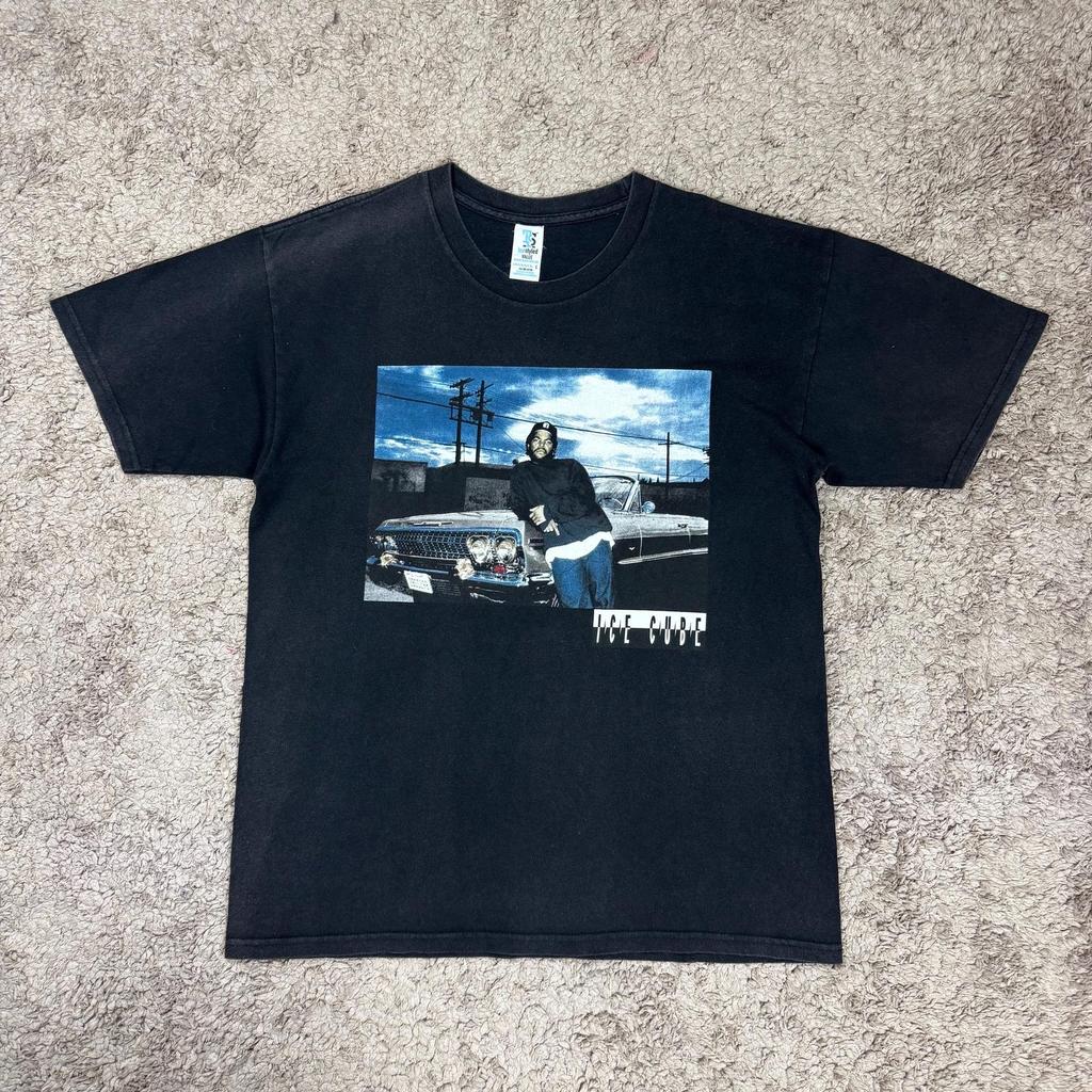 Vintage ICE CUBE T-Shirt SIZE L/ Band Tees/ Rap Tees/ Photo Tees