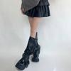 Scaldamuscoli Al Ginocchio da Donna Leggings Caviglia Alta Benda Ginocchio Alto Stivale Tubo Lungo Calze Lunghe Manica per Gamba Copri Polpaccio