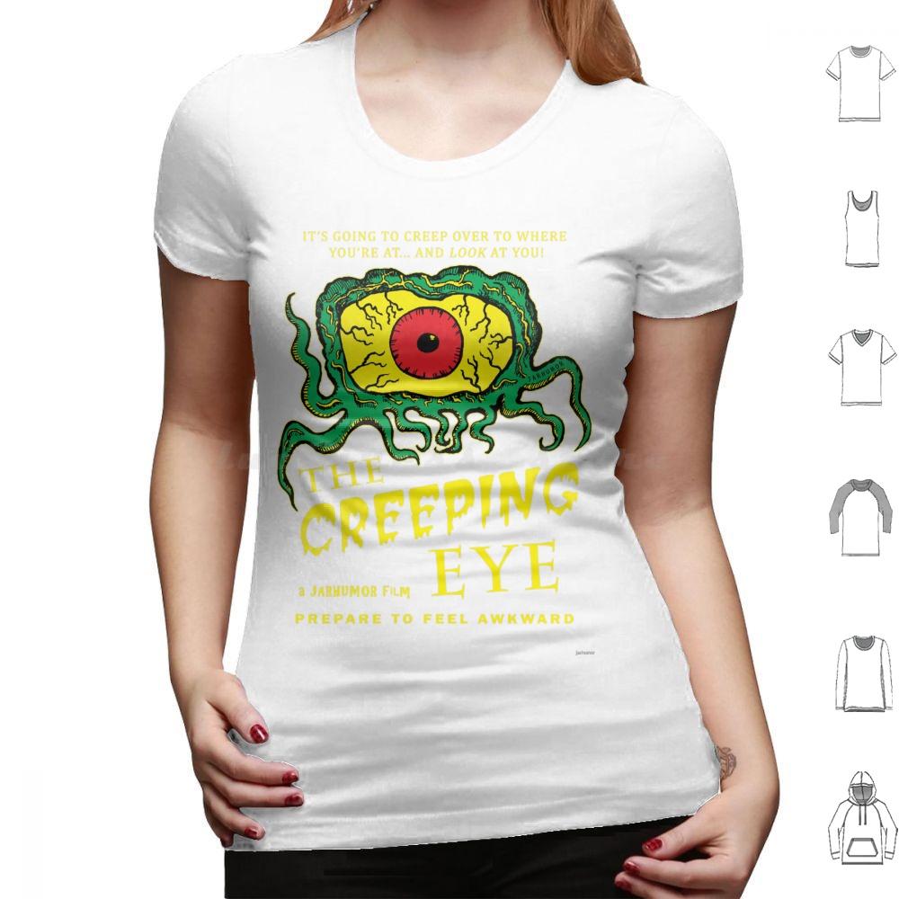 The Eye T Shirt 6xl Cotton Cool Tee The Crawling Eye Movie Movies Parody Classic Horror Bad Cult Monster Creature Evil Creepy