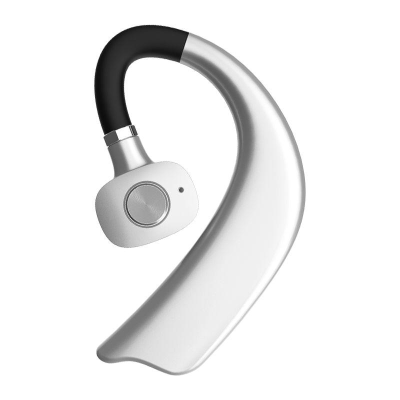 ZY-10 1 To 2 Bluetooth5.0 Wireless Earhook Earphone with Mic Handsfree Noise Reduction Stereo Headphones for Samsung iPhone Xiaomi Phone