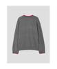 8seconds V-Neck Contrast Pullover Ash