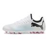 Puma 7 Play Mg Bequeme Sportliche Low-Top Fußballschuhe Kinder Fußballschuhe Weiß Blau 107736-01