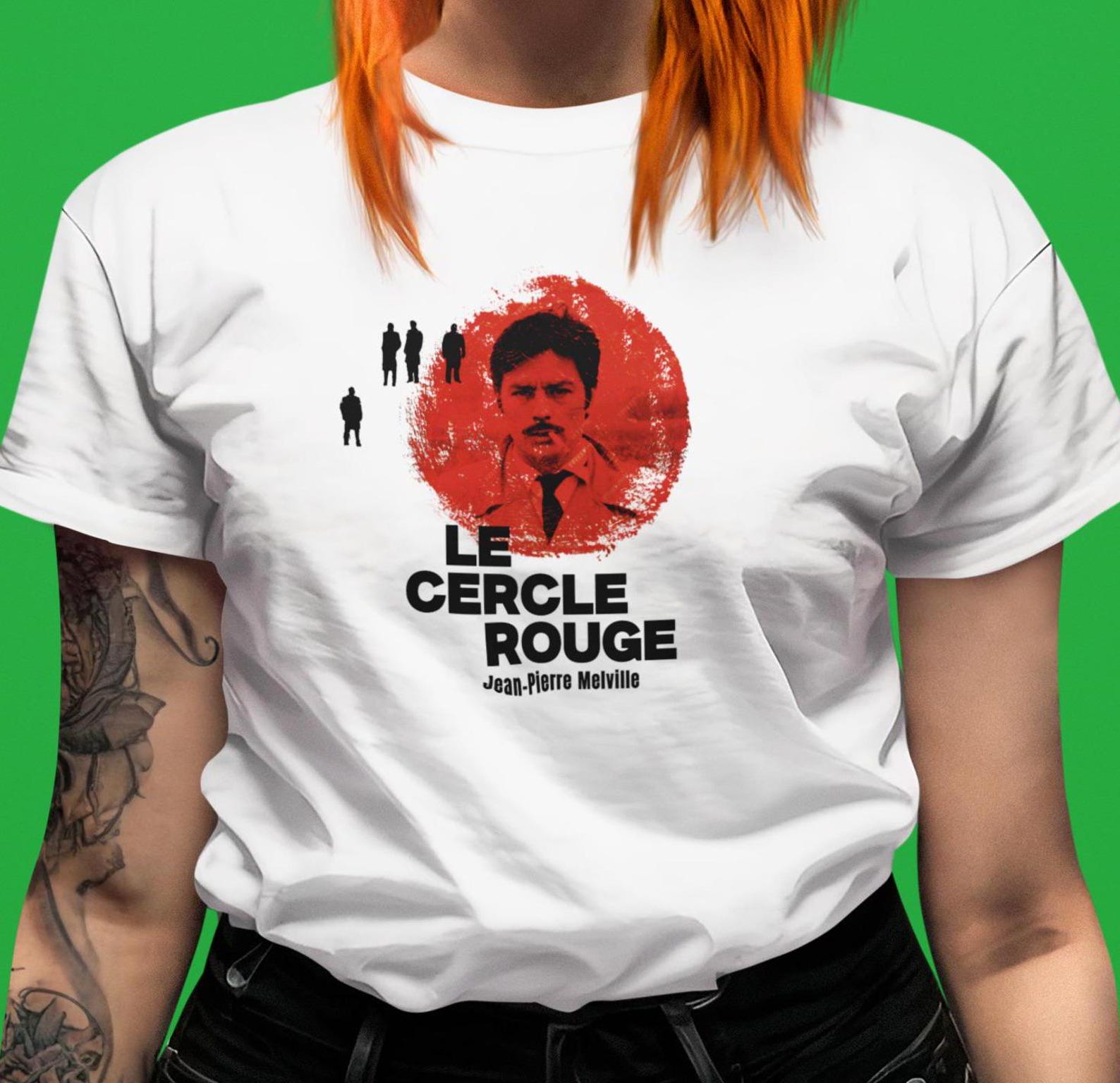 Le Cercle Rouge T-Shirt: 70s French Noir Movie Tee S