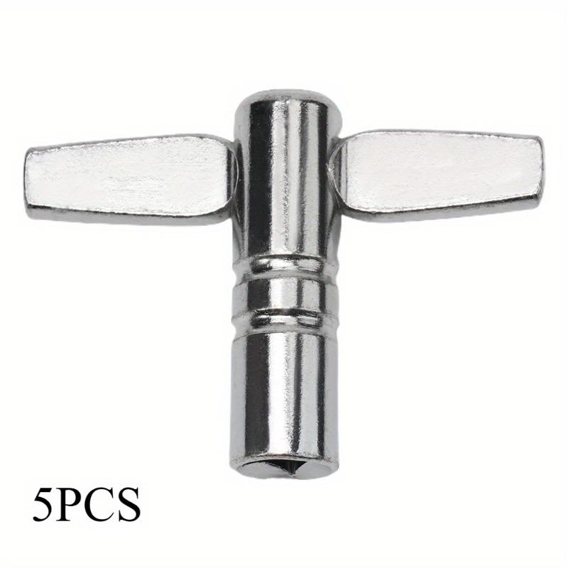 

5pcs Universal Metal Standard Drum Keys Drum Tuning Keys Metal for Drummer Percussion Musical Replacement Parts Accessories