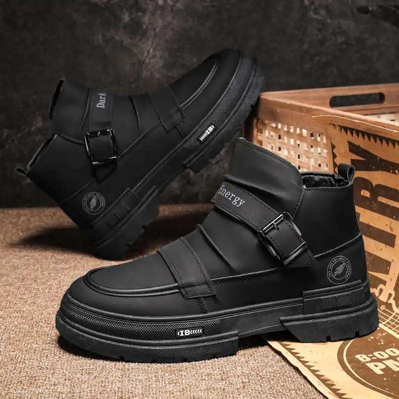 Fashion Height Up Synthetic Leather Basket Sport Vulcanize For Men Shoes Retro Man Sneakers Tenisse Luxus Retro Shuse Sport