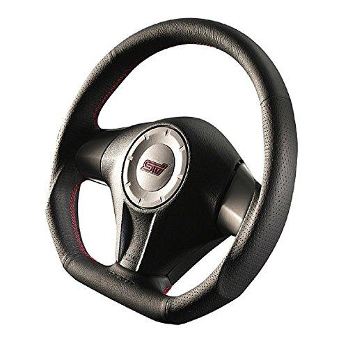 

DAMD Subaru Steering Wheel SS358-D(F) Black Leather with Red Stitching [SS358DF1]