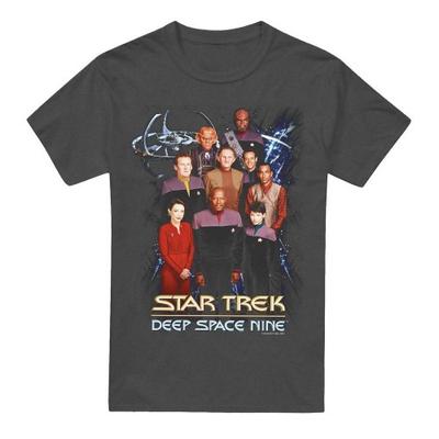 STAR TREK Unisex Adult DS9 Crew T-Shirt