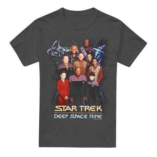 Star Trek Unisex Adult DS9 Crew T-Shirt