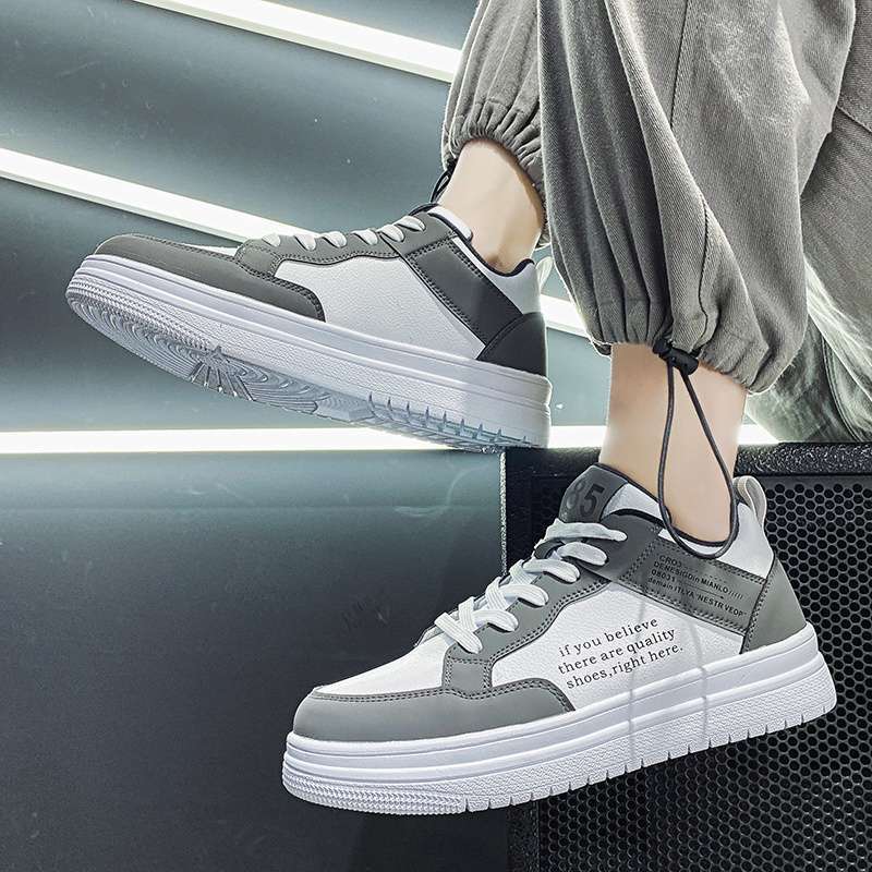 Summer men's shoes 2025 new breathable trend versatile niche design casual board shoes men's trendy shoes