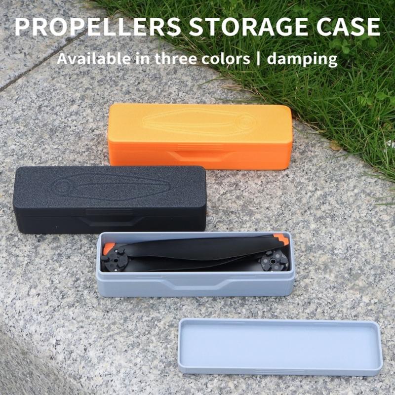 Storage Box For Drones Paddle Scratch Resistant Drop Resistant Propeller Protective Case Dustproof Propeller Storage Box