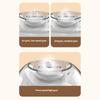 Baby Safe Electric Nails Trimmer USB Charging Night Lamp Function 3 Speed Setting for Infants and Kids White