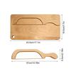 Bread Slicer Ergonomic Magnetic Handle Slicing Gadget With Cutting Board Stainless Steel Manual Bow Cutter For Home Kitchen Food