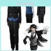 Squisito Costume Cosplay Uniforme Sebastian Michaelis Kuroshitsuji Black Butler