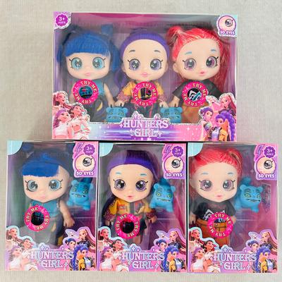 Bonecas Anime Meninas Lumi Mila Zoi Tema K-pop Figura de Ação Conjunto de Brinquedos de Vinil 7 Polegadas Articuladas com Música Presente para Fãs Aniversário
