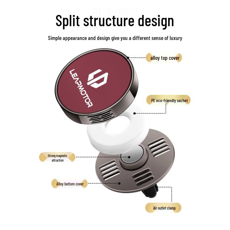 Leapmotor C10 C11 C16 T03 Car Air Vent Fragrance Clip Alloy Decoration