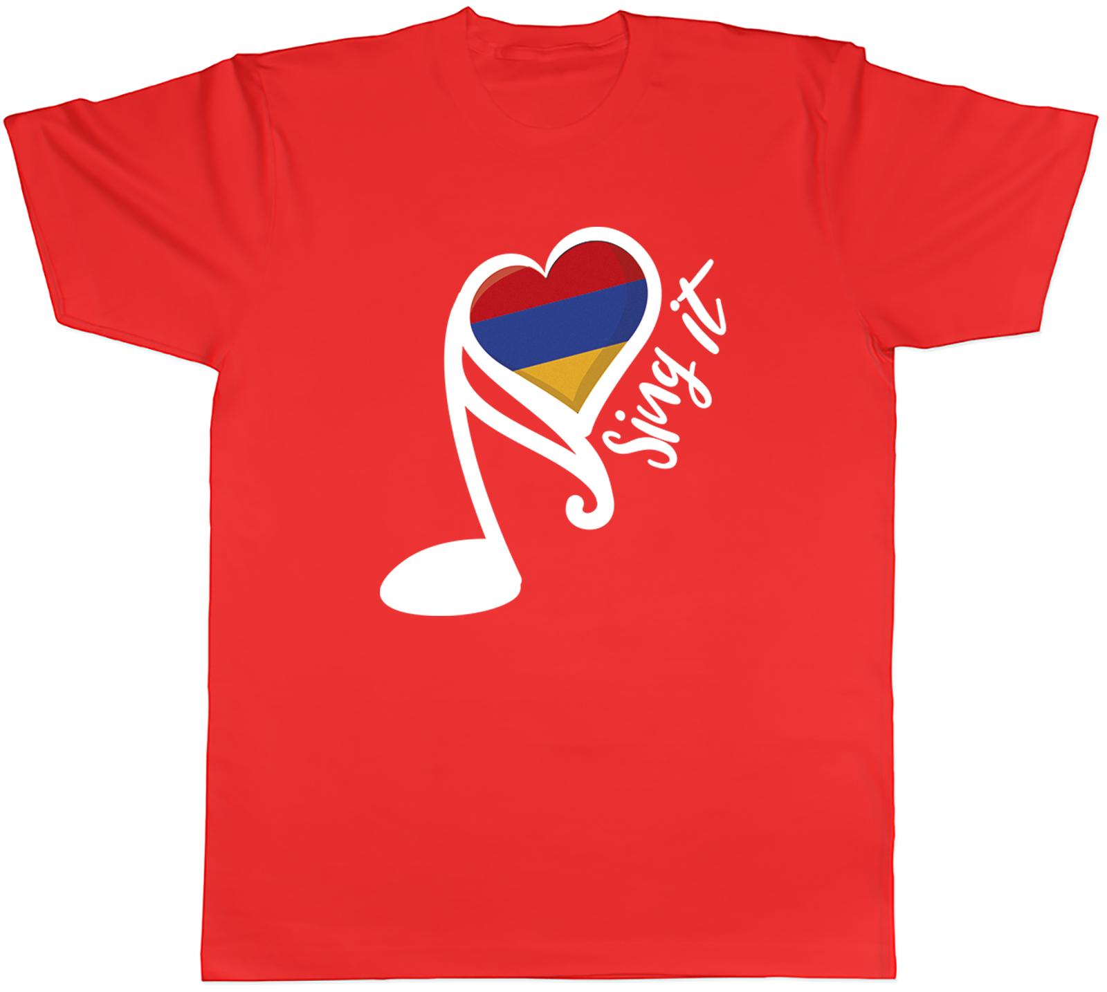 ArUnisexia Song Contest Unisexs TShirt Music Singing Unisex Tee Gift S