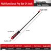 Extra Large Chrome Vanadium Steel Crowbar for Woodworking & Auto Repair - Multi-functional Flathead Pry Bar
