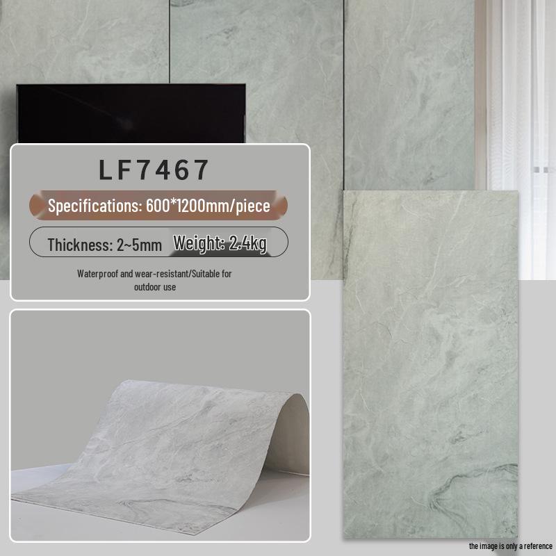 Slate Soft Ultra-thin Bendable Porcelain Panel for Indoor/Outdoor Walls