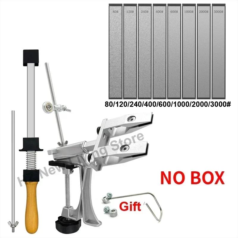 XT 2026 Affilacoltelli Fisso Pietra Affilacoltelli da Cucina Affilacoltelli Angolo Sistema di Affilatura Professionale Pietra da Affilare al Diamante Lavorazione del Legno
