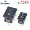 KCD11-101 3A/6A 250V 6A/10A 125V 10*15mm 21*15mm SPST 2PIN ON/OFF G130 Boat Rocker Switch Car Dash Dashboard Truck KCD1 switch