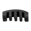 Violin Practice Mute Volume Reduction Rubber Violin Practice Mute for Beginner Music Lovers Black