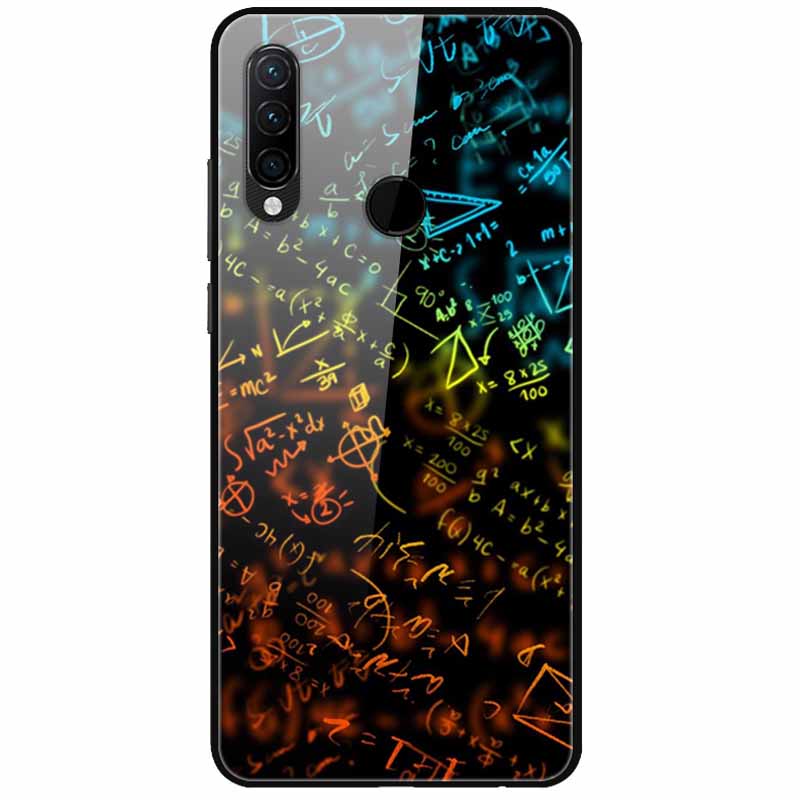 For Huawei P30 Pro Lite Case Cool Tempered Glass Luxury Coque Covers for Huawei P20 Lite P 20 P20Pro P30Pro P 30 Hard Back