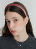Love Me Monster Essential Velvet Padding Headband S (L233Mha040)