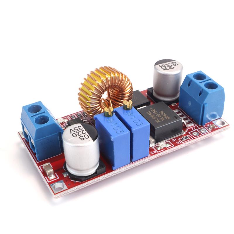 XL4015 5A 75W Buck Converter Module DC 4-38V to 1.25-36V Step Down Power Supply for LED Driver Solar Motor Controller UPS DIY