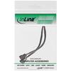 Répartiteur D'alimentation De Ventilateur - InLine - Y-cable - 4 Broches - 2 X 4 Pin PWM - 15 Cm Noir