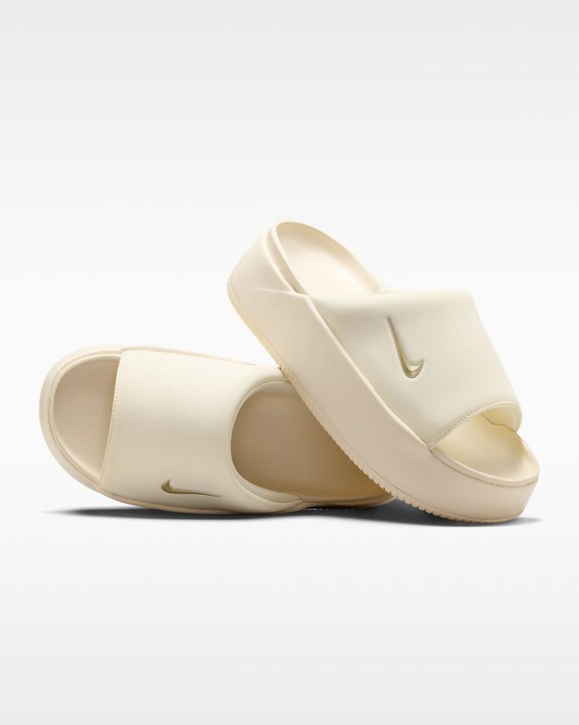 HJ5601-101 Nike Women's Calm Elevation Slides Coconut Milk (Women's)