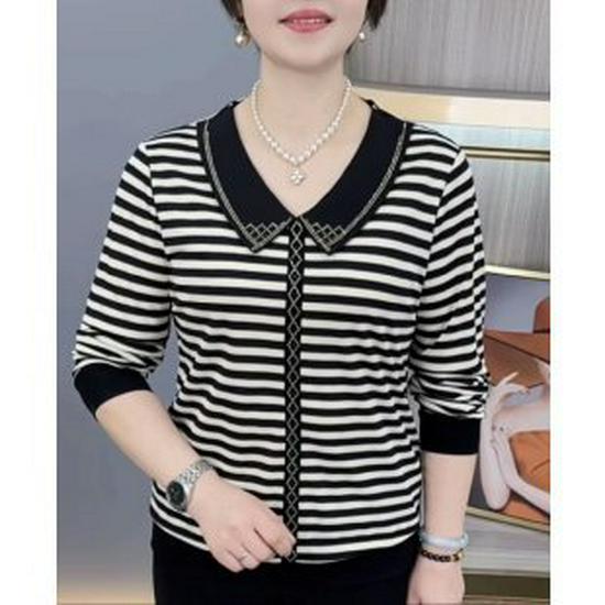 

2026 Spring Collection: Stylish Long-Sleeve T-Shirts for Moms and Senior Women 3XL