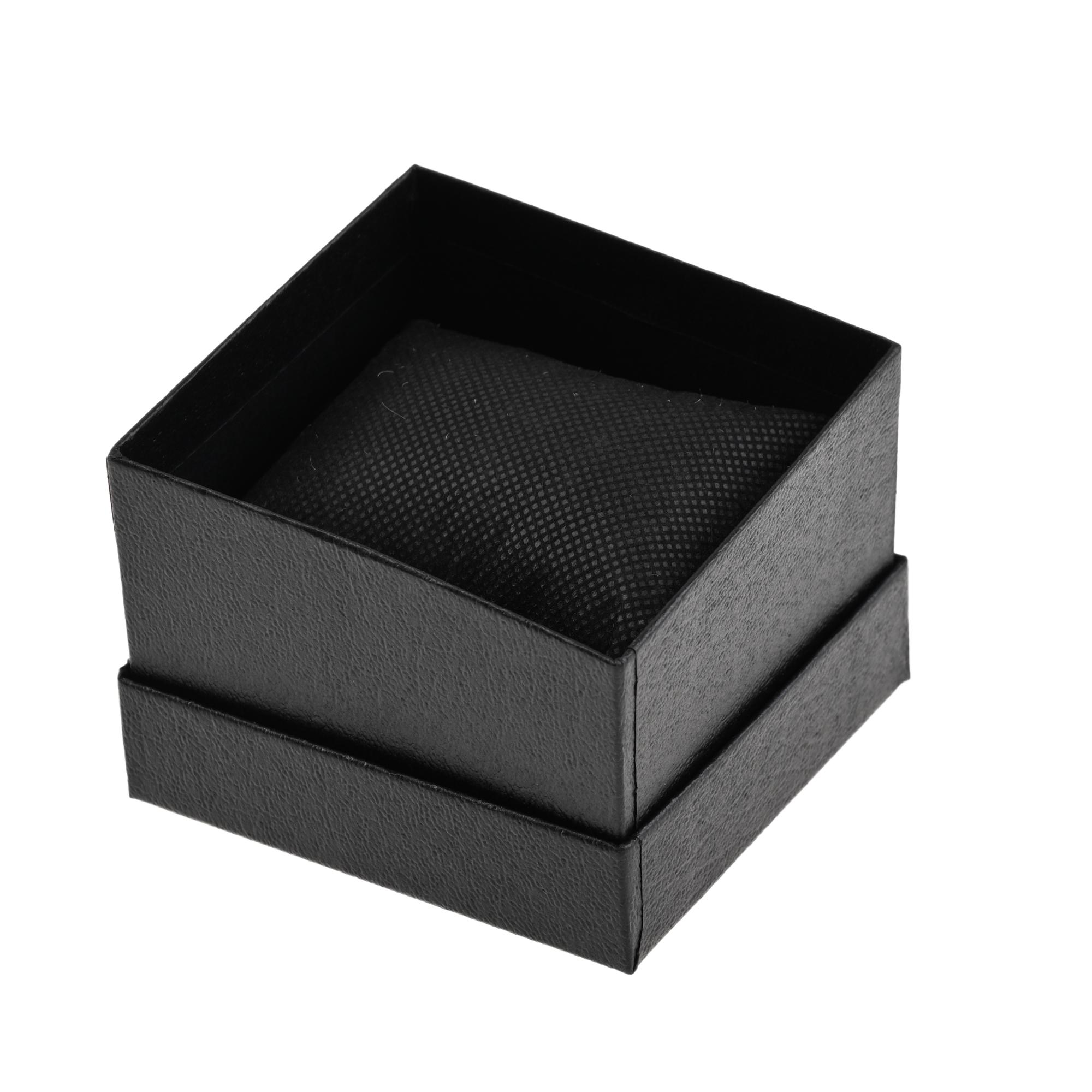 

Модная коробка для часов из искусственной кожи с рисунком личи, черная подарочная упаковка для хранения ювелирных изделий и аксессуаров