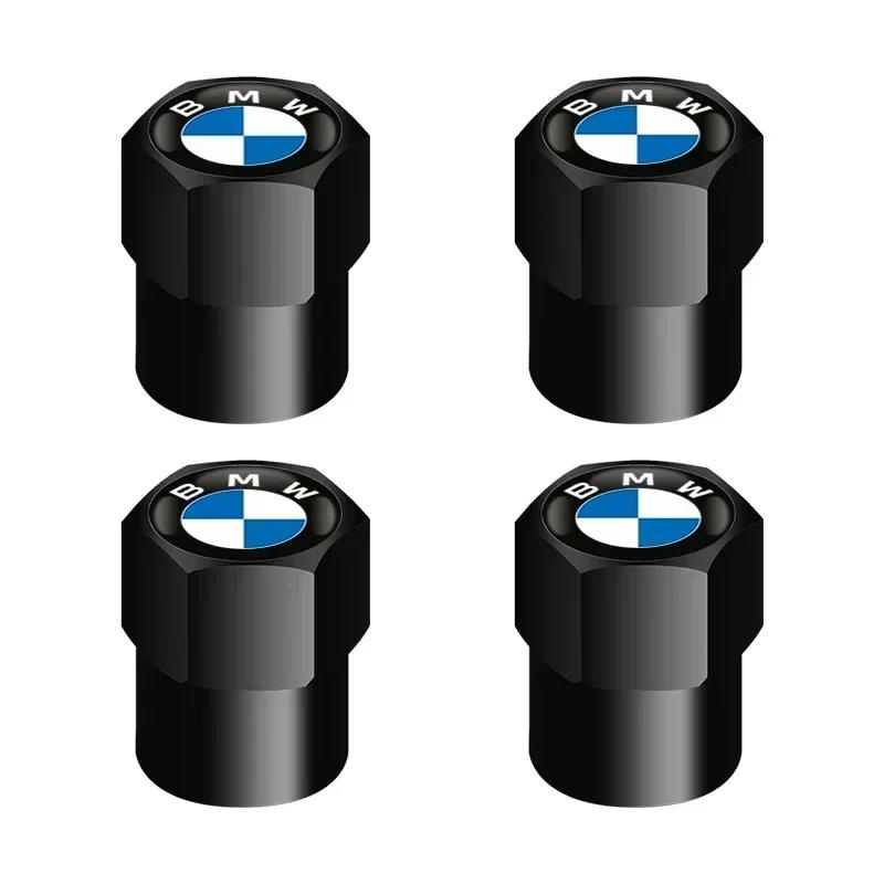 -Auto Wheel Tire Valve Stem Caps Cover Auto Suede Key Strap Key Ring Metal For BMW M M5 M6 X3 X5 X6 X4 E30 E39 E46 E60