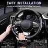 For Citroen C3 2002~2025 2Pcs Car Steering Wheel Cover Handle Booster Non-Slip Protect Cover Provide lasting Durable Accessories