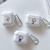 Case for Apple Airpods 2 1 Earphone Cases With Hook funny Cute Cartoon Matchman For Airpod Pro 3 Pro2 Clear Protective Covers