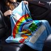 Numberblocks Theme Printed Blanket - Perfect for Couch, Bed, Travel & Outdoor Use | Machine Washable, Cozy & Durable.