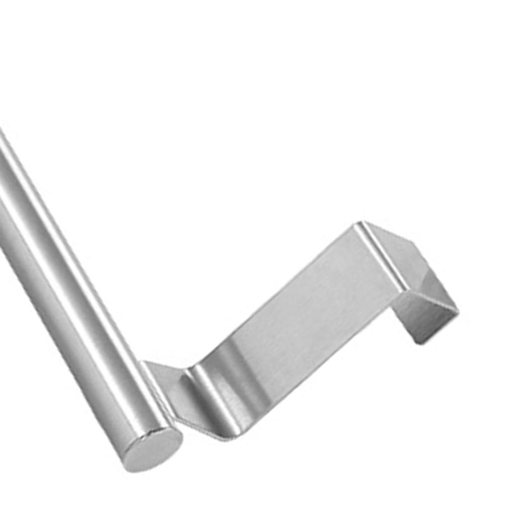 Multi Purpose Stainless Steel Single Bar Towel Rack Hole Towel Rack Bathroom Towel Bar