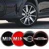 4Pcs 56mm Car Wheel Center Hub Caps Mini Logo Badge Rim Cover Emblem For Mini Cooper R55 R56 R57 R58 R59 F54 F55 F56 F60 JCW