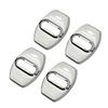 4 Pezzi Copri Serratura Porta Auto Tappo in Acciaio Inossidabile Accessori Auto Per Chevrolet Cruze Spark Captiva Suburban Camaro Malibu Silverado