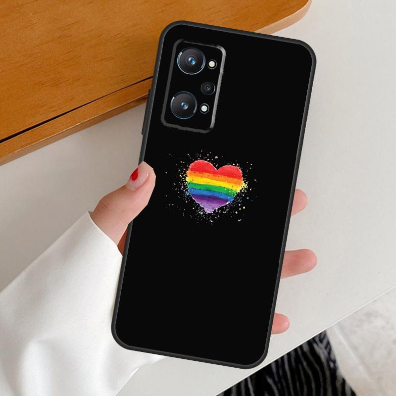 Gay Pride Rainbow Flag For Realme 15 Pro GT7 GT6 10 11 12 13 14 Pro Plus C67 C63 C61 C55 C51 C53 C35 C75 C65 Case